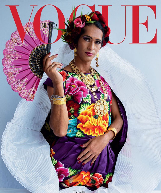 Estrella Vasquez Tempa Sejarah Jadi Muxe Gender-Bender Pertama Menghias Cover Vogue!