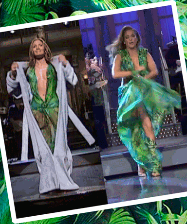 Jungle Dress Jlo Buat Kemunculan Di SNL Kelmarin!