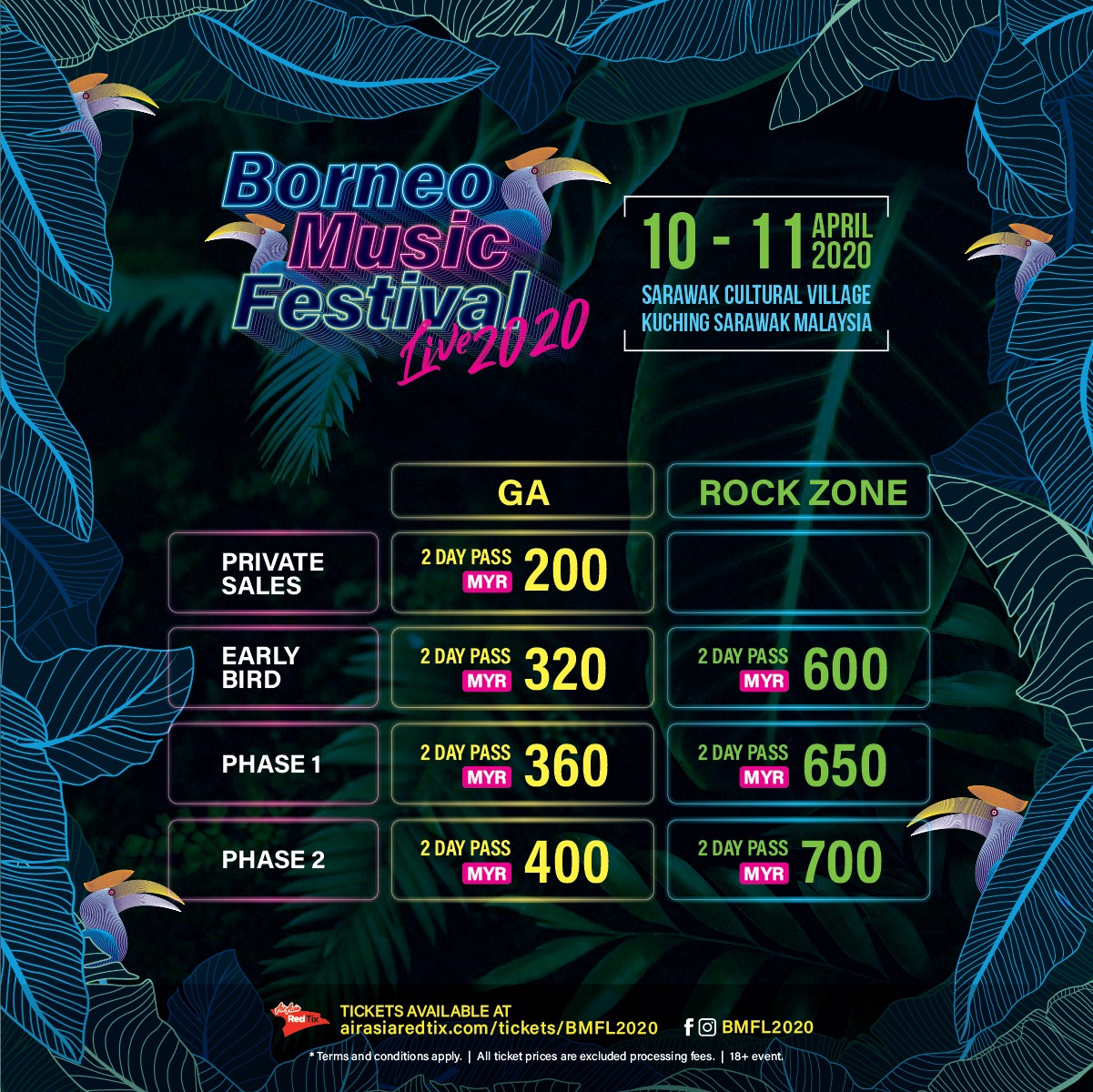  Music Festival Live 2020 ticket