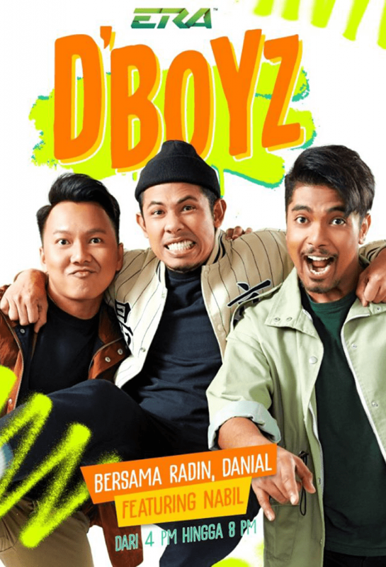 5 Segmen Pecah Perut Bersama Nabil Ahmad di ERA D Boyz
