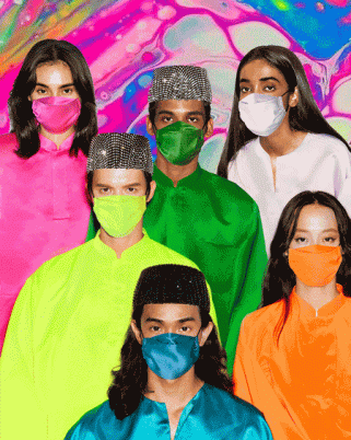 Pelitup Muka Sempena Raya Ini, Untuk Menyedarkan Nusa!