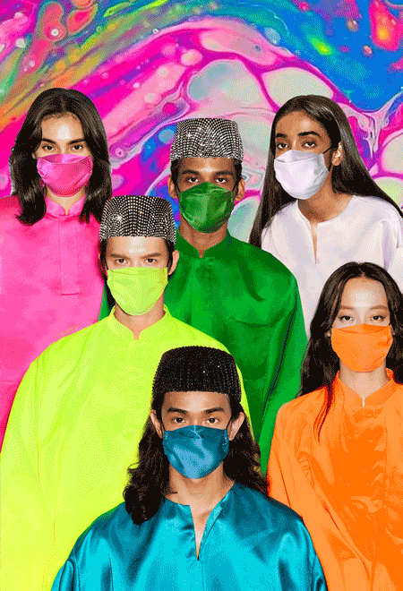 Pelitup Muka Sempena Raya Ini, Untuk Menyedarkan Nusa!