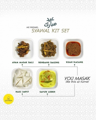 Resipi Selebriti Youmasak Set Lauk Raya Mudahkan Lebaran