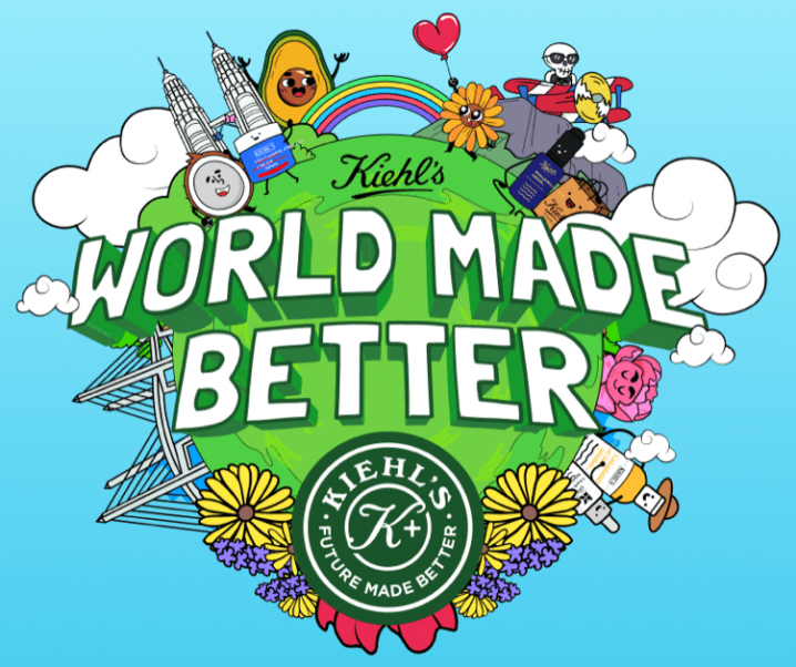 Kiehl’s Lancar Kempen Sustainability Versi Virtual, “Kiehl’s World Make Better”