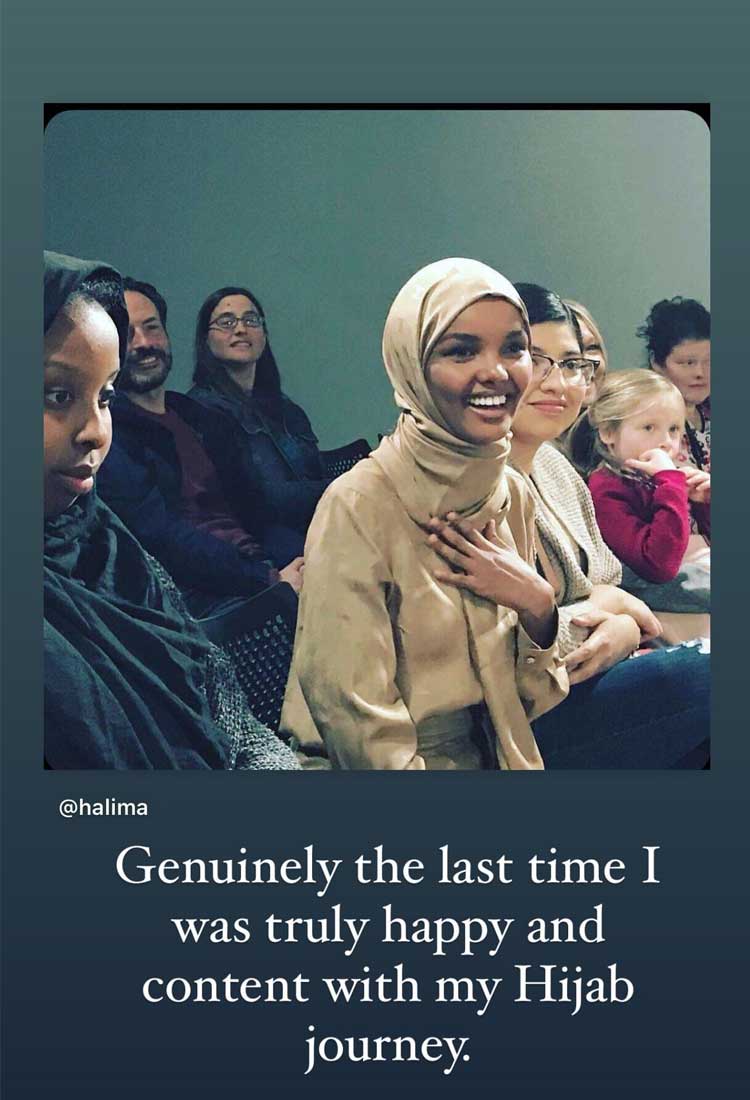 halima aden hijab journey instagram