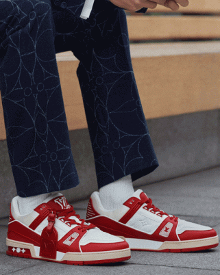 #STAILelaki ‘Kasut’, Tanda Sokong Louis Vuitton Lawan AIDS