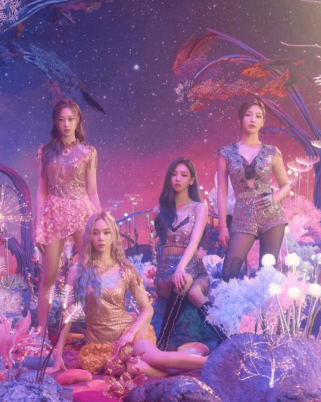 Kumpulan K-Pop Terbaru, Aespa, Pertama Kali Debut Pentas “Black Mamba”