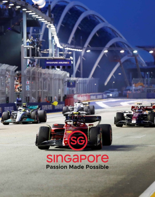 Rasai pengalaman baru Formula 1 Grand Prix Singapura 2023 September ini!