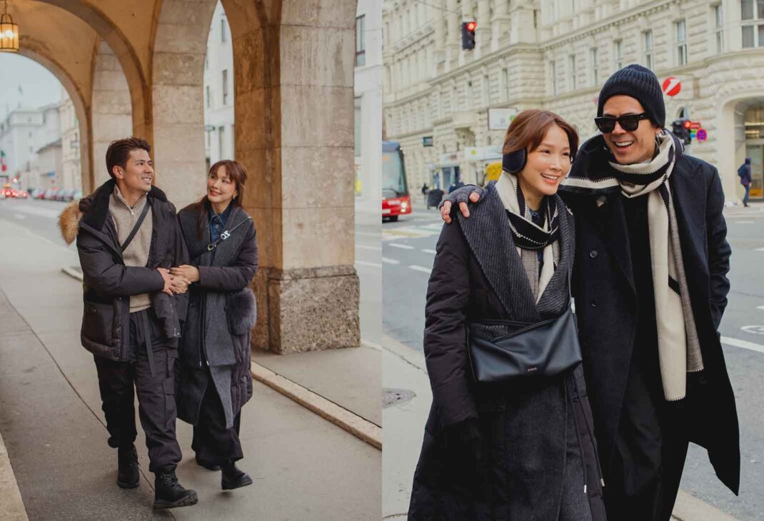 fesyen musim sejuk selebriti Malaysia