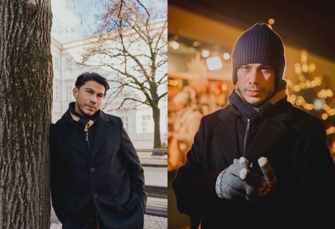 fesyen musim sejuk selebriti Malaysia