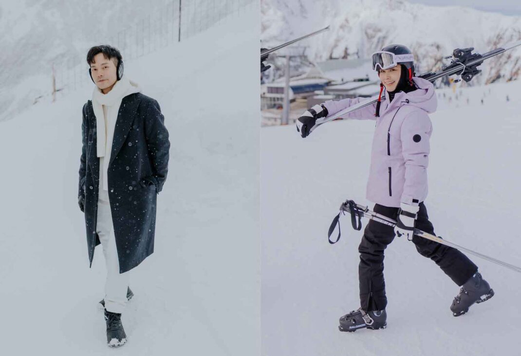 fesyen musim sejuk selebriti Malaysia